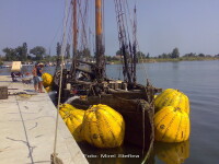 Corabie construita in intregime din lemn, scoasa de pe fundul Marii Negre
