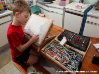 Uimitor! Micul Monet, la 7 ani castiga 150.000 de lire in 30 de minute