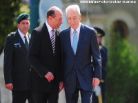 Shimon Peres si Traian Basescu