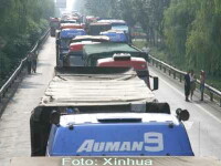 Blocaj in trafic, China