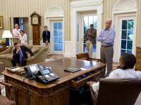 Barack Obama in Biroul Oval