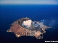 Vulcanul de pe Insula Alba