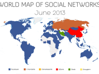 Harta retele socializare