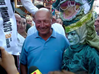 Traian Basescu la Mamaia