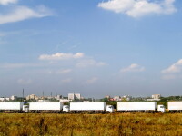 Convoi rusesc de camioane