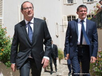 Manuel Valls si Francois Hollande
