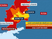 harta zona de conflict Ucraina