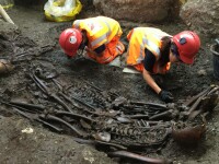 Descoperire macabra in centrul Londrei. Ce au gasit excavatorii in timp ce sapau pamantul pentru constructia unei noi gari