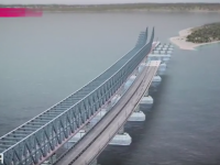 Podul de 3,3 miliarde de euro care va lega Rusia de Crimeea. Putin a ordonat sa fie gata pana in 2018. VIDEO