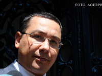 Victor Ponta la sediul PSD din Kiseleff