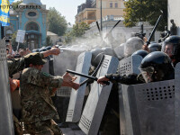 violente in Kiev dupa votarea reformei constitutionale