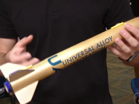 Spectacol cu rachete pe cerul Clujului. Mai multi studenti romani si straini s-au intrecut pentru a crea racheta perfecta