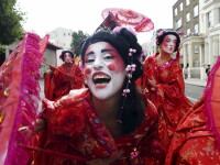 Carnavalul Notting Hill, din Londra, se tine anual, din 1996 si este unul dintre cele mai mari festivaluri din Europa