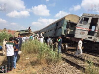 accident de tren in Egipt