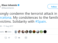 mesaj Twitter Klaus Iohannis