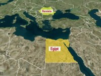 Harta Romania - Egipt