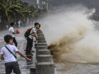 Taifunul Hato a lovit China