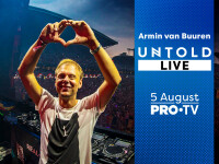 PRO TV transmite LIVE de la UNTOLD concertul lui Armin Van Buuren