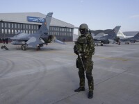 Ceremonia prilejuita de sosirea în ţară a primelor 6 avioane F-16 Fighting Falcon, din setul de 12 achizitionat de Ministerul Apararii Nationale