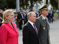 Putin vine cu un cadou special la nunta şefei diplomaţiei austriece, Karin Kneissl