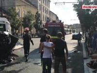 accident troleibuz Cluj