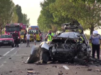 Șofer de 61 de ani mort după ce mașina lui a ajuns pe contrasens, în Bacău
