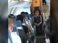 Ce a pățit o stewardesă, după ce s-a îmbătat în timpul zborului