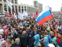 Zeci de mii de oameni, pe străzile din Moscova. Oamenii cer democrație și alegeri libere - 2