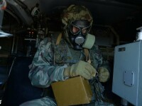 exercitiu militar de decontaminare in Rusia