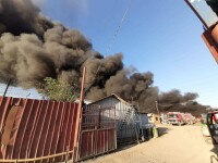 Incendiu puternic în Buzău - 1