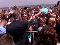 Președintele Iohannis a făcut baie de mulțime, la Constanța. Ce le-a spus celor prezenți - 4