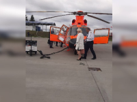 Dăncilă și doi miniștri au mers la Iași cu un elicopter privat