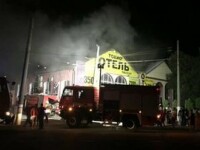 Cel puţin opt morţi şi 10 răniţi într-un incendiu la un hotel din Odessa