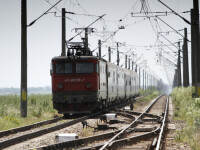 O locomotivă a luat foc în Cluj. ”În vagoane au fost circa 20 de pasageri”