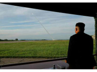 Trump îl ameninţă pe Kim Jong Un, după testul cu rachete. 