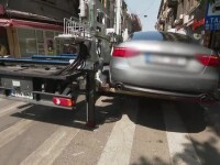 Polițiștii ar putea dispune ridicarea mașinilor parcate pe trotuar sau pe orice alte spații
