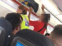 Călătorie de coșmar în avion