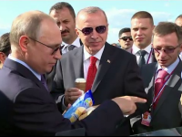 Putin l-a scos pe Erdogan la o înghețată lângă Moscova. „Plătiți și pentru mine?”