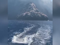 Panică după erupția vulcanului Stromboli
