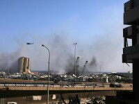 Explozie puternică în Liban, la un depozit de armament al Hezbollah. Mai mulți răniți