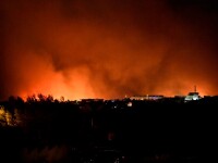 VIDEO. Incendiu de vegetație devastator pe Coasta de Azur. Peste 2.700 de persoane evacuate