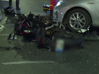 Moarte cumplită pentru un motociclist, în București. Cum s-a întâmplat