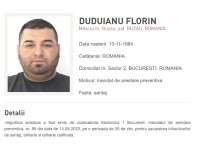 Florin Duduianu, varul lui Emi Pian, dat în urmărire națională