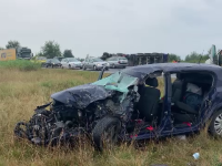 Accident cumplit în Sibiu, cu doi morți și trei răniți. Cum a fost posibil