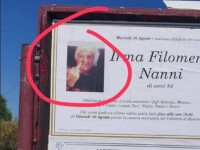 Viral. Cum apare o bătrână care a murit la 84 de ani pe monumentul funerar