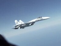 interceptare bombardier american avion rusesc