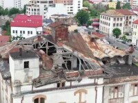 Clădiri monument din România, ajunse în ruină. Fabrica de bere Rahova, distrusă de nepăsare