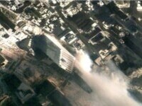Au fost făcute publice imagini surprinse de Google Earth din timpul atentatelor din 11 septembrie 2001. FOTO