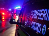 Ambulanță din Brașov, lovită într-o intersecție de o mașină. Sunt cinci răniți