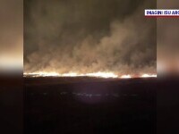 Incendii masive de vegetație în Argeș. De la ce au pornit flăcările